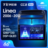TEYES X1 For Fiat Linea 2006 - 2012 Car Radio Multimedia Video Player Navigation GPS Android 10 No 2din 2 din dvd