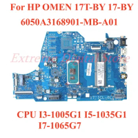 For HP OMEN 17T-BY 17-BY Laptop motherboard 6050A3168901-MB-A01 with CPU I3-1005G1 I5-1035G1 I7-1065G7 100% Tested Fully Work