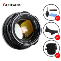 7artisans 35mm F1.2 II APS-C Manual Mirrorless Fixed Focus Lens For Sony E Mount Canon EOS-M Mount Fuji FX M43 Mount