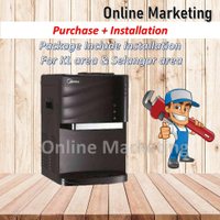 Midea Alkaline Water Dispenser Hot Normal Cold Model: 1631 With 4 Korea Water Filter ( W.Installatio