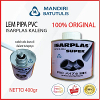 Lem Pipa Isarplas Pvc Kaleng 400Gr /Lem Pipa Isarplas Kaleng Terlaris