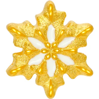 Pure 24K Yellow Gold Bracelet Women 999 Gold SnowFlower Bracelet