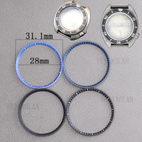 31.1mm FEIYASHI Watches Cases Modification And Replacement Chapter Rings Fit SKX007 SKX009 SKX013 Series Replace Accessories