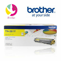Brother TN-261Y 原廠黃色碳粉匣 適用機種：HL-3170CDW、MFC-9330CDW【APP下單4%點數回饋】