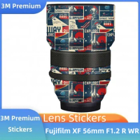 For Fuji XF 56 F1.2 II Decal Skin Vinyl Wrap Film Lens Body Protective Sticker Coat For Fujifilm XF 56mm F1.2 R WR XF56F1.2 R WR