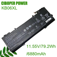 CP Battery KB06XL 79.2WH/6880mAh For Spectre x360 15-BL002XX Z6K96EA Z6K97EA Z6K99EA Z6L00EA Z6L01EA Z6L02EA HSTNN-DB7R AKKU