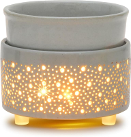 Wax Melt Warmer Electric Wax Warmer for Scented Wax Melt Fragrance Warmer for Candle Light Ceramic 3
