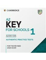 A2 Key for Schools 1 for the Revised 2020 Exam Audio CDs 1/e Cambridge  Cambridge