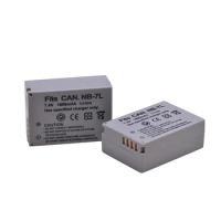 1800mAh NB7L NB-7L Battery for for Canon NB 7L, PowerShot G10 G11 G12 SX30 SX30IS