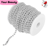 Your Beauty Loose Beads For Clothing 6mm Size Electroplating Wire Color Color Garland String 78FT Le