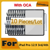10 Pcs Touch Screen With OCA For iPad Pro 12.9" 3rd 4th Gen A1876 A1895 A2014 A1983/A2229 A2069 A2232 A2233 Front Outer Glass