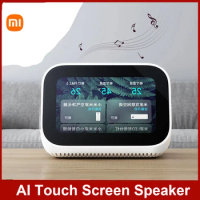Xiaomi AI Touch Screen Speaker Bluetooth 5.0 3.97 inch Digital Display Alarm Clock WiFi Smart Connection For Smart Mi Speaker