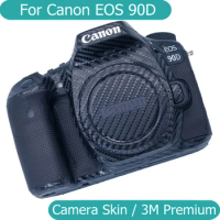 For Canon 90D Decal Skin Vinyl Wrap Film Camera Body Protective Sticker Protector Coat EOS 90D EOS90D