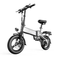 электровелосипед 48V Smart E Bike 400W Rear Suspension Disc Brake Foldable E Bicycle Mini Folding Electric Bike