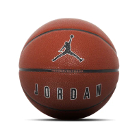 【NIKE 耐吉】籃球 Jordan Ultimate 2.0 8P 橘 黑 7號球 室外球 喬丹 橡膠材質 深溝(J100825485-507)