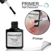 10ml Fast Air Dry Primer for Nails UV LED Gel Base Primer Soak Off Gel Nail Polish for Nail Art Design Nail Dehydrator
