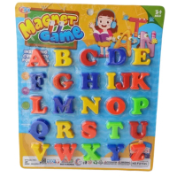 Mainan Magnet Magnetic Abjad