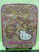 【震撼精品百貨】Hello Kitty 凱蒂貓~KITTY硬殼行李箱/旅行箱『豹紋』