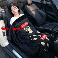 台灣公司貨 可開發票 汽車抱枕被子兩用午睡車載毯子腰靠墊靠枕空調被多功能沙發枕頭被