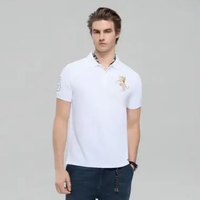 Giordano Men's Napoleon Polo 0101621001 Signature White M