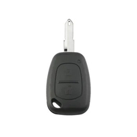 Dudely 2 button remote car key cover FOB Shell case for Opel Vivaro Movano Renault Traffic Kangoo Nissan Vauxhall