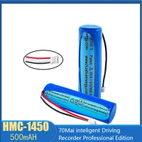 New 70mai 3.7V 500mAh Lithium Battery Hmc1450 Dash Cam Pro Car Video Recorder Replacement DVR Accessories Pilas batteris