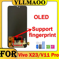 OLED LCD For Vivo V11 Pro 1804 V11Pro Display Touch Screen Digitizer Replacement Assembly Repair Part For Vivo X23 V1809A