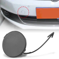 1Pcs Front Bumper Tow Hook Eye Cover Cap For Jetta MK6 2011-2014 Car Bumper Towing Cap Unpainted 5C6807241