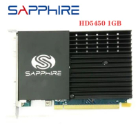 SAPPHIRE HD 5450 1GB Graphics Card GPU For AMD 5400 GPU Desktop Graphics Video Card Radeon HD 5450 1GB GDDR3 HDMI Used