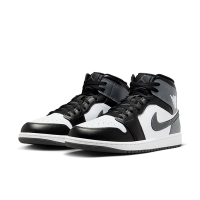 NIKE 休閒鞋 男鞋 運動鞋 AJ1 AIR JORDAN 1 MID 黑灰白 DQ8426-001 (2B3555)
