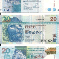 Mata Uang Kertas Hongkong Dollar Pecahan 20 - Produk Investasi Amanah dan Aman