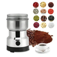Multipurpose Electric Coffee Bean Grinding Tool Stainless Steel Milling Machine for Seeds Spices Herbs Nuts Coffee Grinder