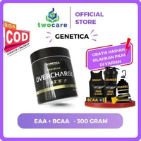 Genetica Overcharge EAA + BCAA Amino Synergy 300 Gram 30 Servings Fruit Punch || Sachet BCAA