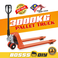 3000kg / 3 Ton Heavy Duty Hydraulic Forklift Hand Jack Pallet Trolley Truck Stacker Troli Warehouse