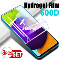 3PCS Soft Hydrogel Film For Samsung Galaxy A52 A52S 4G A53 A33 A73 5G Sansung A 52 s 52s 53 33 73 5 G Water Gel Screen Protector