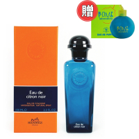 HERMES 愛瑪仕 愛馬仕 Eau de citron noir 黑檸檬古龍水 100ML贈隨機小香水1支