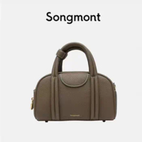 Songmont Bowling Bag Series Pillow Bag Female New Designer One Shoulder Handbag