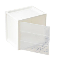 【歐德萊生活工坊】MIT可堆疊方塊收納盒-6入(收納櫃 收納箱 收納盒)