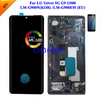 AMOLED LCD Display Original For LG G9 LCD Display For LG Velvet 5G G900 LCD Display Screen Touch Digitizer Assembly