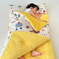 其他品牌 - 全棉豆豆絨兒童睡袋午休嬰兒被子春秋寶寶兩用幼兒園小被子防踢袋