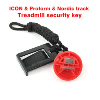 Treadmill safety key emergency stop lock safety switch safety lock start key for ICON Proform Nordic track Running machine