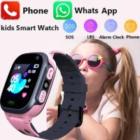 Children Smart Watch SOS Antil-lost Phone Voice Call Smartwatch For Kids Sim Card Camera Waterproof Boys Girls Watch For Child