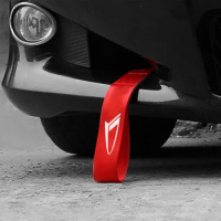 Car Tow Rope Trailer Racing Strap Auto Accessories For Daihatsu Emblem Sirion Terios 2 Feroza Trevis Taft Fog Light Terios
