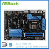 For ASRock Z97 Extreme4 Computer USB3.0 SATAIII Motherboard LGA 1150 DDR3 Z97 Desktop Mainboard Used