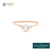 UBS Gold Cincin Emas - Cc17613 - 17k 12 Rose Gold