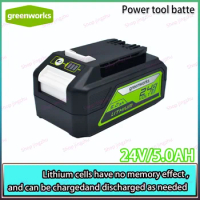 Greenworks Battery 24V 5.0AH Greenworks Lithium Ion Battery (Greenworks Battery) The original product is 100% brand new