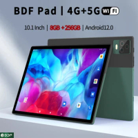 New 10.1 Inch Android 12 Tablets 4G LTE Phone Call 8GB RAM 256GB ROM Dual GPS Bluetooth WiFi Google Tablet PC