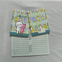 BLOCK NOTE BUKU TULIS dengan Desain Karakter Beruang Lucu (spiral)