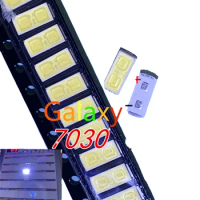 200pcs LED Backlight TV LED 7030 LED Backlight High Power 1W 6V 91.8LM Cool white For SHARP LED LCD TV Backlight Application