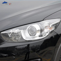 2 Pcs Car Headlight Protector Tint Protective Film Front Light Transparent TPU Sticker For Mazda 3 6 CX-3 CX-5 CX-9 Accessories